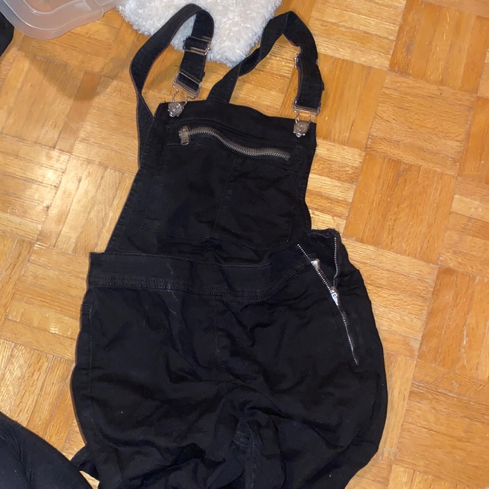 Brand new worn once H&M overall denim black